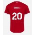 Liverpool Diogo Jota #20 Kopio Koti Pelipaita 2023-24 Lyhyet Hihat